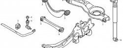 299 р. Полиуретановая втулка стабилизатора задней подвески Точка Опоры  Mazda 5 (2005-2010). Увеличить фотографию 2