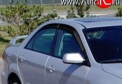 999 р. Комплект дефлекторов окон (ветровиков) 4 шт. Russtal Mazda 6 GG седан дорестайлинг (2002-2005). Увеличить фотографию 1