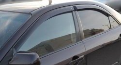 1 499 р. Комплект дефлекторов окон SkyLine Mazda 6 GG седан дорестайлинг (2002-2005). Увеличить фотографию 1