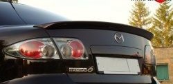 4 749 р. Спойлер MPS  Mazda 6  GG (2002-2005) (Неокрашенный). Увеличить фотографию 3