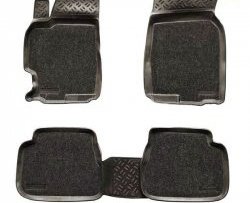 3 469 р. Комплект ковриков в салон Aileron 4 шт. (полиуретан, покрытие Soft) Mazda 6 GG седан дорестайлинг (2002-2005). Увеличить фотографию 1