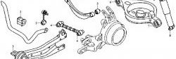 399 р. Полиуретановая втулка стойки стабилизатора задней подвески Точка Опоры Mazda 6 GG седан дорестайлинг (2002-2005). Увеличить фотографию 2