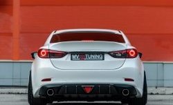 24 899 р. Крышка багажника Tuning-Sport v1  Mazda 6  GJ (2015-2024) (Неокрашенная). Увеличить фотографию 5