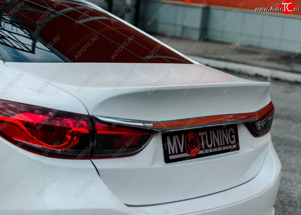 29 899 р. Крышка багажника Tuning-Sport v1  Mazda 6  GJ (2015-2024) (Неокрашенная)