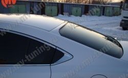 4 299 р. Козырёк на заднее стекло Boomer Design  Mazda 6  GJ (2012-2018) (Неокрашенный). Увеличить фотографию 6