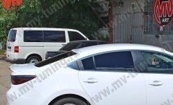 4 299 р. Козырёк на заднее стекло Sport  Mazda 6  GJ (2012-2018) (Неокрашенный). Увеличить фотографию 7