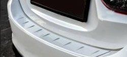 1 249 р. Накладка на бампер Tuning-Sport Mazda 6 GJ 1-ый рестайлинг седан (2015-2018) (Поверхность текстурная). Увеличить фотографию 1
