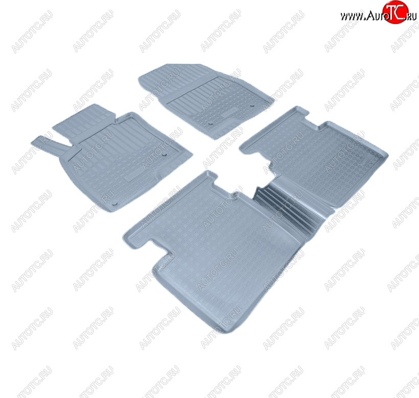 2 859 р. Коврики салона Norplast Unidec  Mazda 6  GJ (2012-2024) (Цвет: серый)
