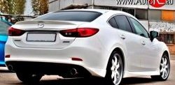 9 499 р. Пороги накладки SkyActivSport Mazda 6 GJ дорестайлинг седан (2012-2015) (Неокрашенные). Увеличить фотографию 5