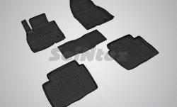 Износостойкие коврики в салон с высоким бортом SeiNtex Premium 4 шт. (резина) Mazda (Мазда) 6  GJ (2012-2018) GJ дорестайлинг седан, 1-ый рестайлинг седан