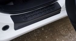 1 949 р. Накладки порожков салона RA Mazda 6 GJ 1-ый рестайлинг седан (2015-2018) (Комплект (4 шт.)). Увеличить фотографию 3