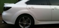 3 499 р. Лип спойлер Drive Mazda 6 GH дорестайлинг седан (2007-2010) (Неокрашенный). Увеличить фотографию 2