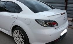 3 499 р. Лип спойлер Drive  Mazda 6  GH (2007-2010) (Неокрашенный). Увеличить фотографию 4
