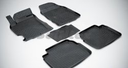 4 499 р. Износостойкие коврики в салон с высоким бортом SeiNtex Premium 4 шт. (резина) Mazda 6 GH дорестайлинг седан (2007-2010). Увеличить фотографию 1