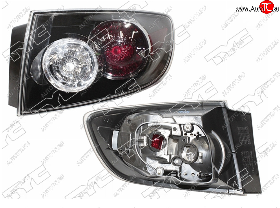 4 569 р. Правый фонарь задний TYC  Mazda 3/Axela  BK (2006-2009)