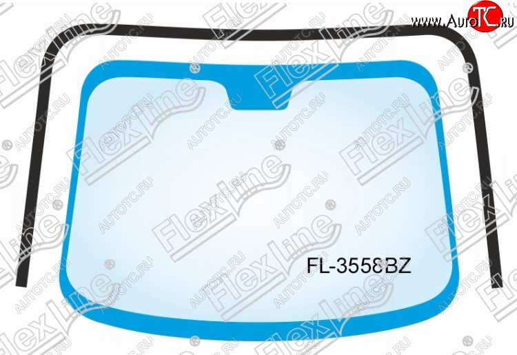 1 499 р. Молдинг лобового стекла FlexLine  Mazda CX-5  KE (2011-2017)