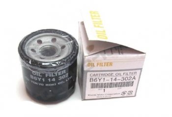 619 р. Фильтр масляный на MAZDA Mazda CX-5 KE дорестайлинг (2011-2014). Увеличить фотографию 1