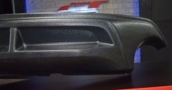 4 149 р. Накладка на задний бампер СТ v2 v2 Mazda CX-5 KE дорестайлинг (2011-2014) (Неокрашенная). Увеличить фотографию 10