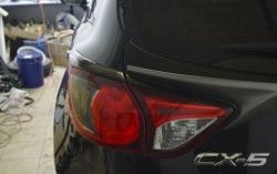 1 499 р. Реснички на фонари CT Mazda CX-5 KE дорестайлинг (2011-2014). Увеличить фотографию 6