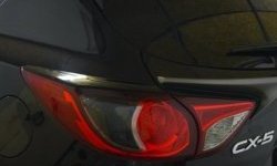 1 499 р. Реснички на фонари CT Mazda CX-5 KE дорестайлинг (2011-2014). Увеличить фотографию 1