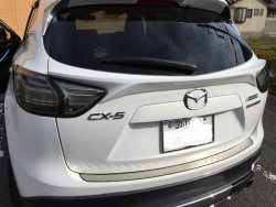 10 349 р. Спойлер TOPLINE Mazda CX-5 KE дорестайлинг (2011-2014) (Неокрашенный). Увеличить фотографию 1