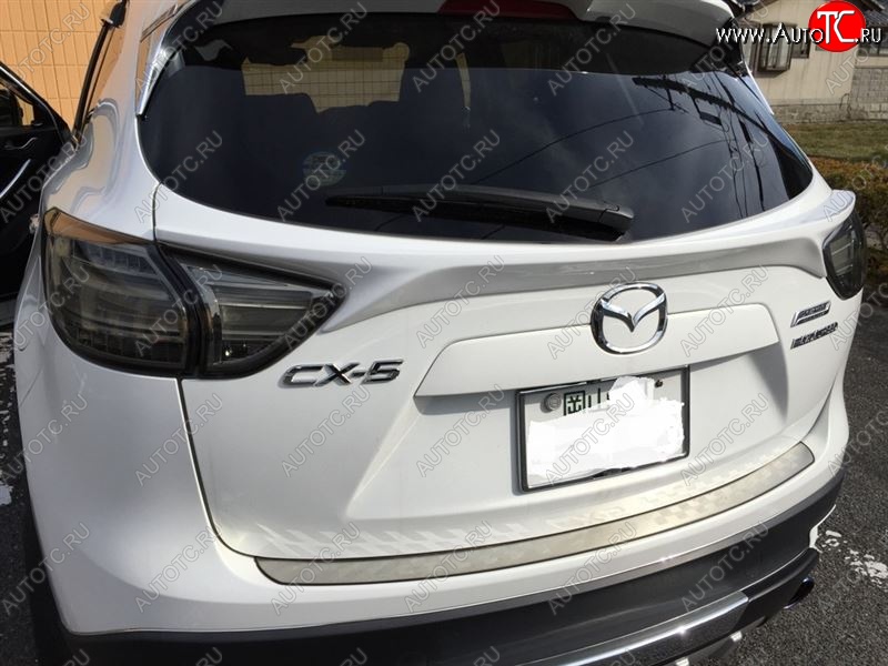 10 349 р. Спойлер TOPLINE Mazda CX-5 KE дорестайлинг (2011-2014) (Неокрашенный)