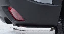 13 549 р. Защита заднего бампера (Ø63 мм уголки, нержавейка) Russtal Mazda CX-5 KE дорестайлинг (2011-2014). Увеличить фотографию 3