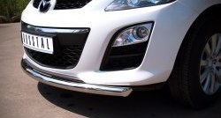 16 999 р. Одинарная защита переднего бампера диаметром 63 мм Russtal  Mazda CX-7  ER (2010-2012). Увеличить фотографию 3