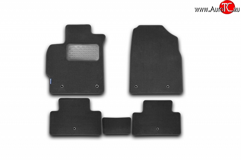2 899 р. Комплект ковриков в салон (АКПП) Element 5 шт. (текстиль) Mazda CX-7 ER рестайлинг (2010-2012)
