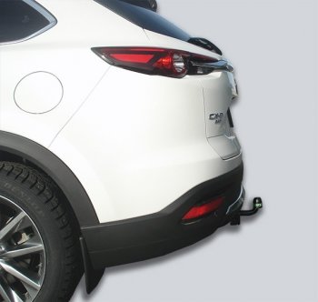 7 449 р. Фаркоп Лидер Плюс  Mazda CX-9  TC (2015-2024) (Без электропакета). Увеличить фотографию 2