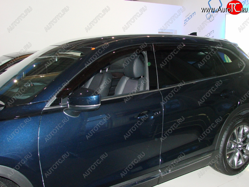 2 989 р. Дефлектора окон SIM  Mazda CX-9  TB (2007-2015)