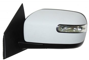 5 299 р. Боковое левое зеркало заднего вида SAT (складное, обогрев, поворот, 9 контактов)  Mazda CX-9  TB (2007-2015) (Неокрашенное). Увеличить фотографию 1