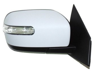 5 299 р. Боковое правое зеркало заднего вида SAT (складное, обогрев, поворот, 9 контактов) Mazda CX-9 TB дорестайлинг (2007-2009) (Неокрашенное). Увеличить фотографию 1