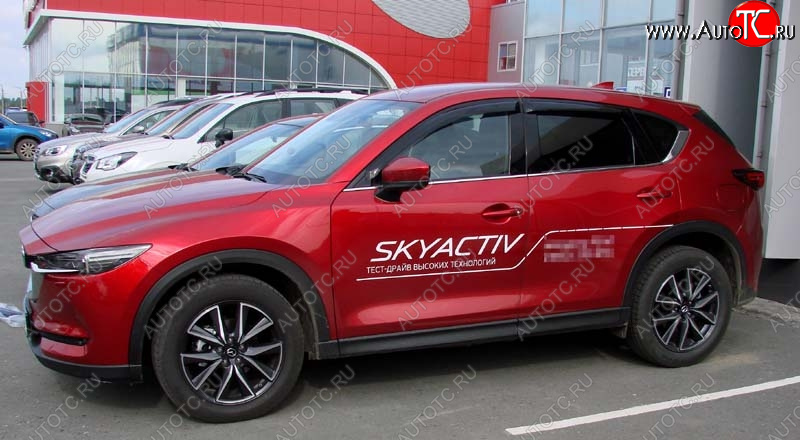 2 449 р. Дефлектора окон SIM  Mazda CX-5  KF (2016-2024)