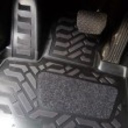 1 699 р. Коврики в салон Aileron 3D  Mazda CX-5  KF (2016-2024). Увеличить фотографию 2