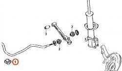 479 р. Полиуретановая втулка стабилизатора передней подвески Точка Опоры (24 мм)  Mazda 2/Demio  DW (1996-2002). Увеличить фотографию 2