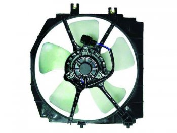 Вентилятор радиатора в сборе SAT Mazda 323/Familia седан BJ дорестайлинг (1998-2000)