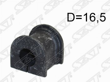 87 р. Резиновая втулка заднего стабилизатора (D=16.5) SAT  Mazda 323/Familia  седан - Premacy. Увеличить фотографию 1