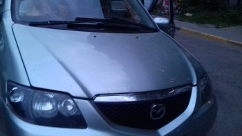 12 899 р. Капот стеклопластиковый Стандарт  Mazda MPV  LW (1999-2003). Увеличить фотографию 2