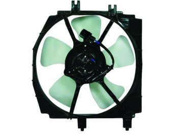 6 499 р. Вентилятор радиатора в сборе SAT Mazda Premacy (1999-2004). Увеличить фотографию 1