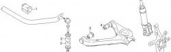 259 р. Полиуретановая втулка стабилизатора передней подвески Точка Опоры (23 мм)  Mazda Proceed Levante (1991-1999), Suzuki Escudo  1 (1988-1997). Увеличить фотографию 2
