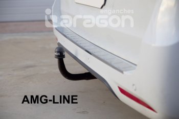 40 699 р. Фаркоп Aragon.(шар V) Mercedes-Benz Vito W447 дорестайлинг (2015-2020). Увеличить фотографию 3