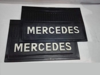 1 039 р. Комплект брызговиков Seintex MERCEDES (660х270 mm) Mercedes-Benz Actros (1995-2024). Увеличить фотографию 1