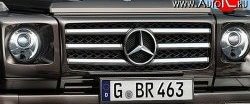 19 199 р. Решётка радиатора AMG Mercedes-Benz G class W463 5 дв. дорестайлинг (1989-1994) (Неокрашенная). Увеличить фотографию 2