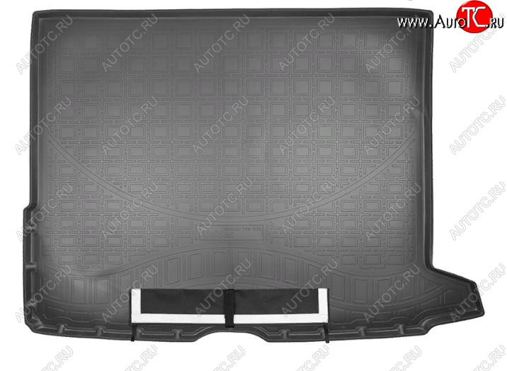 3 099 р. Коврик багажника Norplast Unidec  Mercedes-Benz GLC class  X253 (2015-2024) (Черный, с погрузочным ковриком (фартуком))