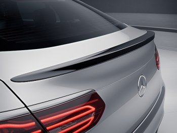 7 249 р. Спойлер багажника Autostl  Mercedes-Benz GLC class  C253 (2016-2024) (Неокрашенный). Увеличить фотографию 1