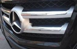 8 599 р. Хромированые накладки решетки радиатора СТ  Mercedes-Benz GLK class  X204 (2012-2015). Увеличить фотографию 2