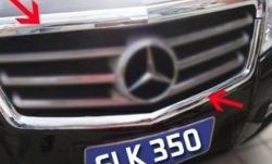 11 699 р. Накладка на решетку радиатора СТ  Mercedes-Benz GLK class  X204 (2012-2015). Увеличить фотографию 2