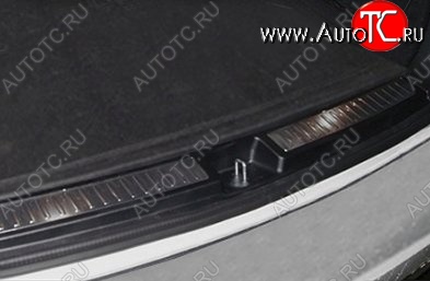 7 449 р. Металлический порожек в багажник автомобиля (рестайлинг) СТ Mercedes-Benz GLK class X204 дорестайлинг (2008-2012)