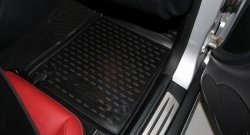 2 499 р. Комплект ковриков в салон Element 2 шт. (полиуретан) Mercedes-Benz SLK class R171 (2004-2010). Увеличить фотографию 2